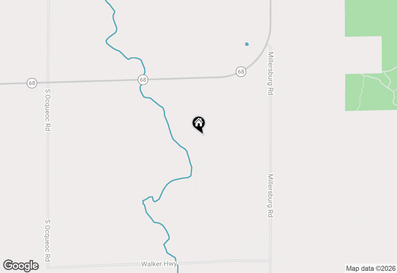 Map of 4343 Corriveau Road, Millersburg, MI 49759