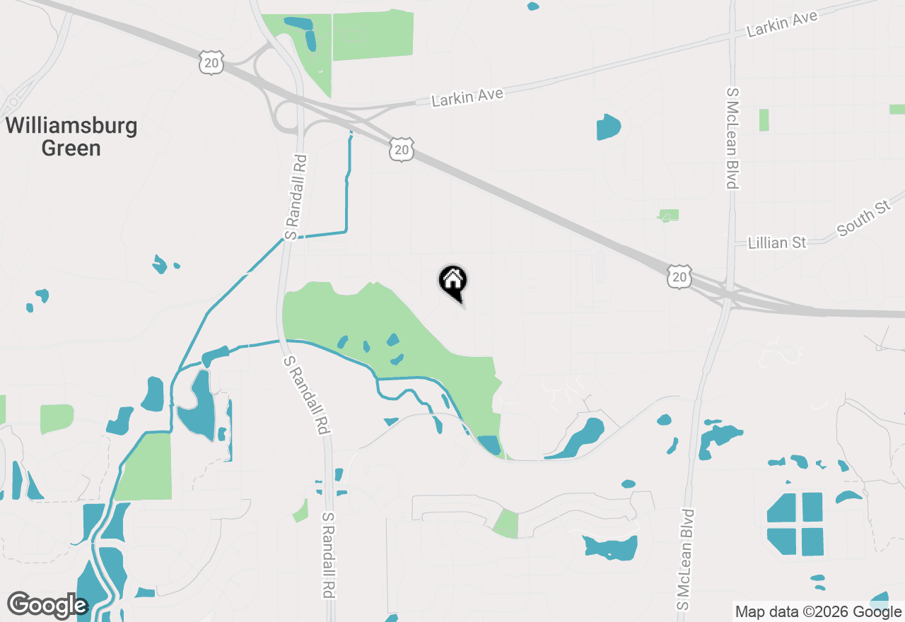 Map of 390 Cornell Lane, Elgin, IL 60123