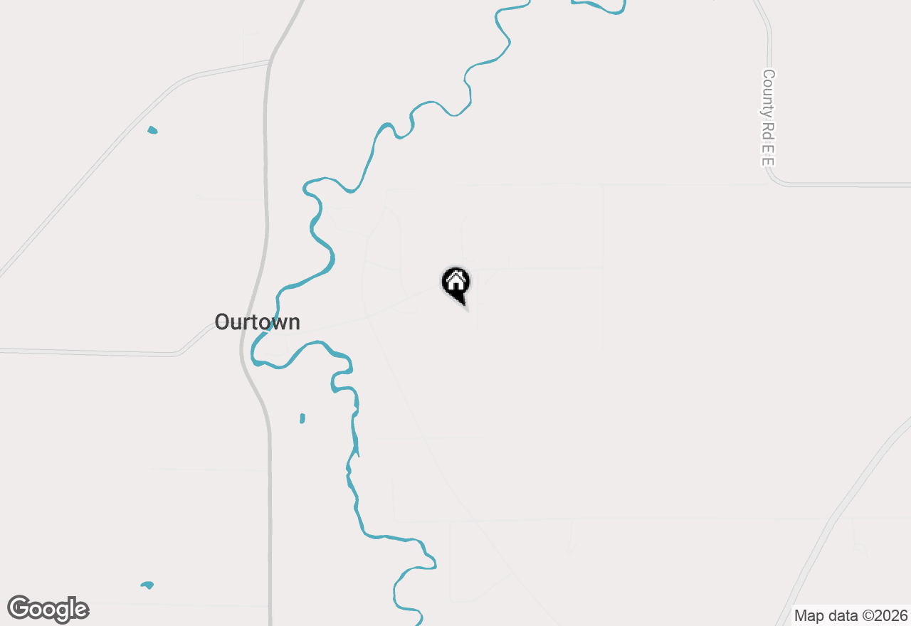 Map of W2276 Ourtown Rd, Sheboygan Falls, WI 53085