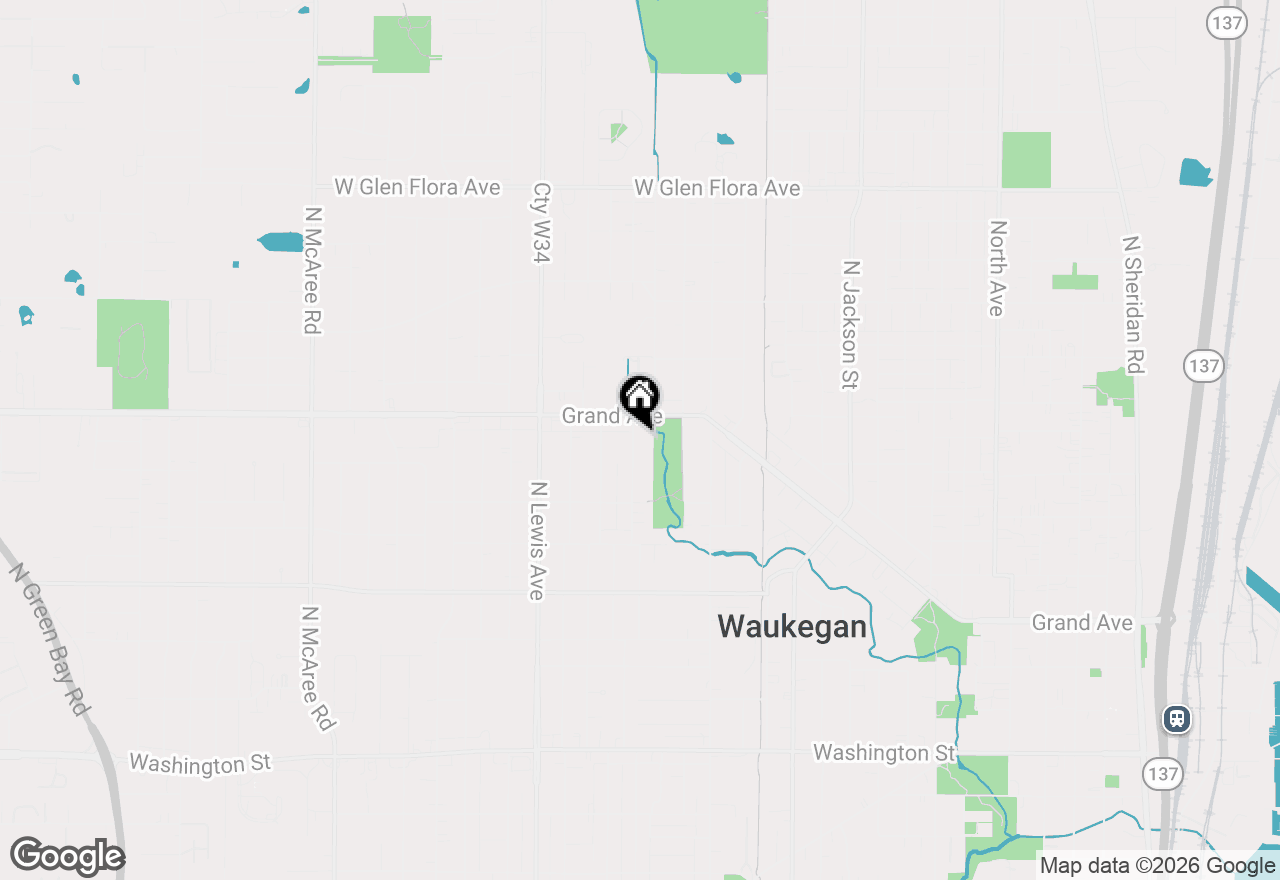 Map of 645 Judge Avenue, Waukegan, IL 60085
