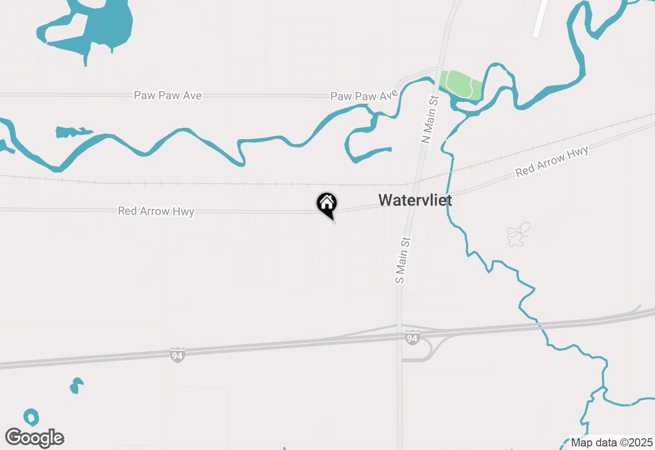 Map of 4052 Watertown Drive, Watervliet, MI 49098
