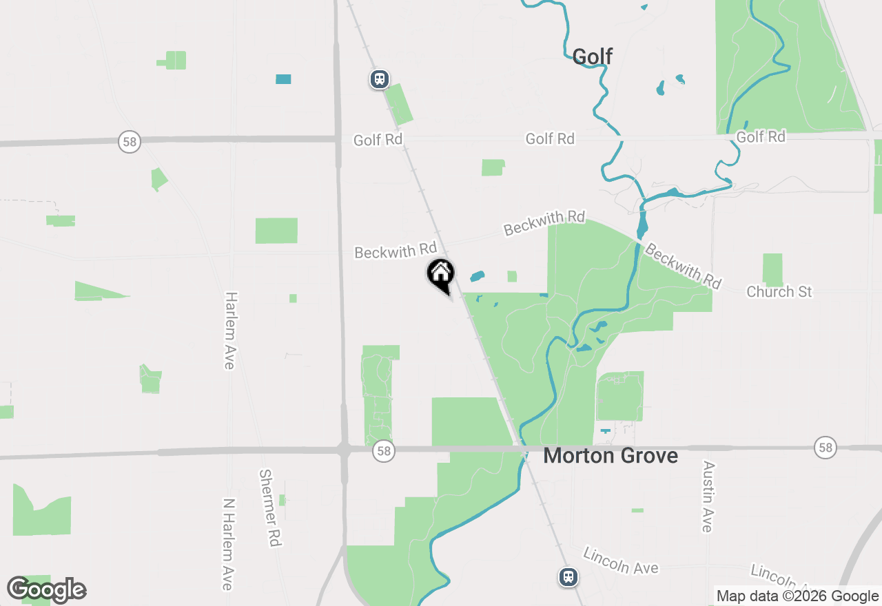 Map of 9135 Cherry Avenue, Morton Grove, IL 60053