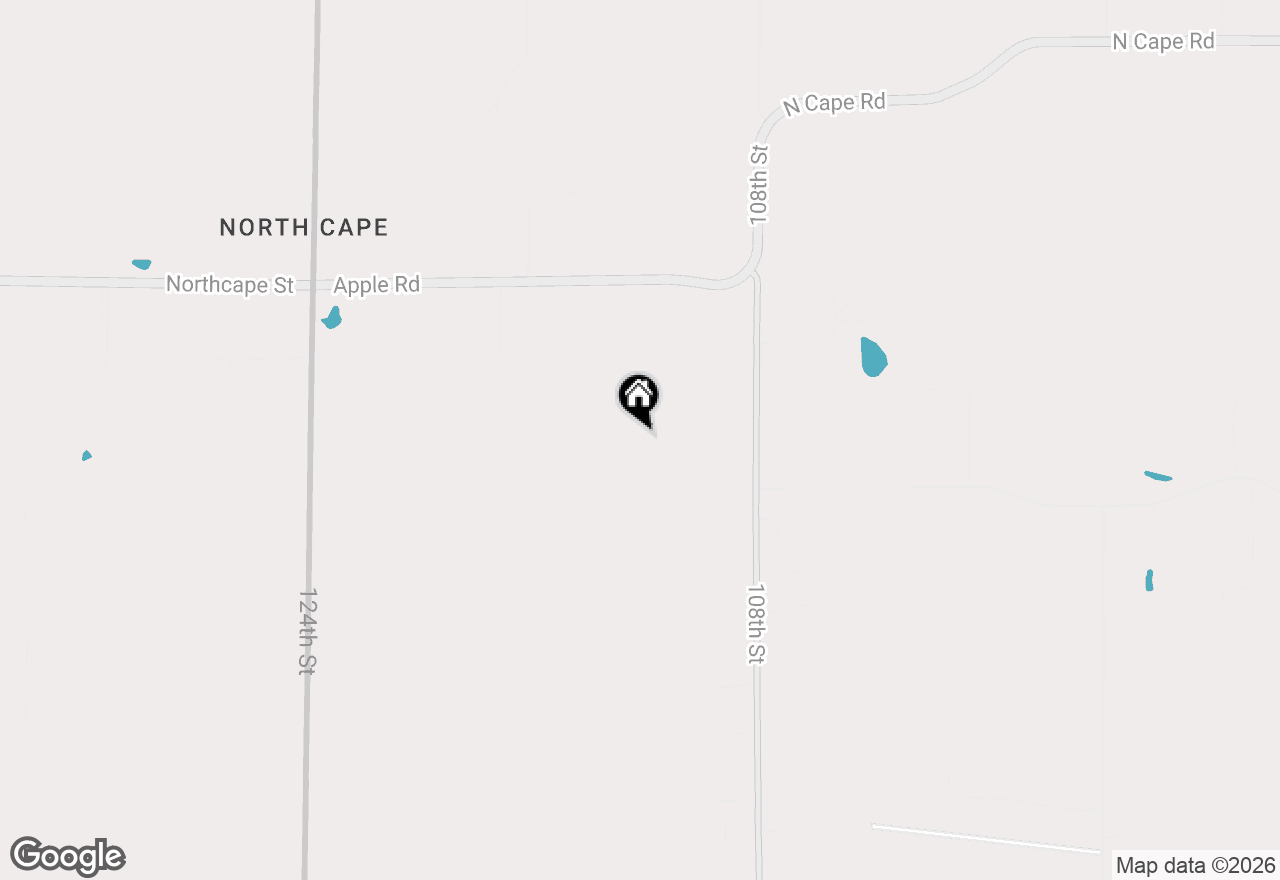 Map of 3907 S 108th St, Franksville, WI 53126