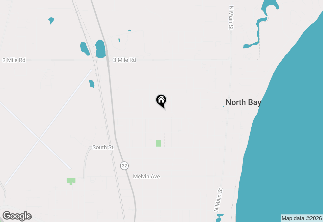 Map of 1110 Harmony Dr, Racine, WI 53402