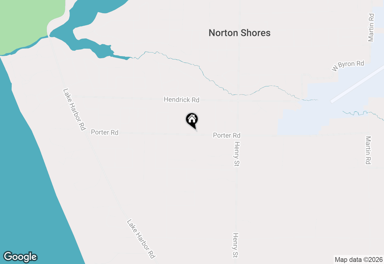 Map of 5185 Pine Ridge Drive, Norton Shores, MI 49441