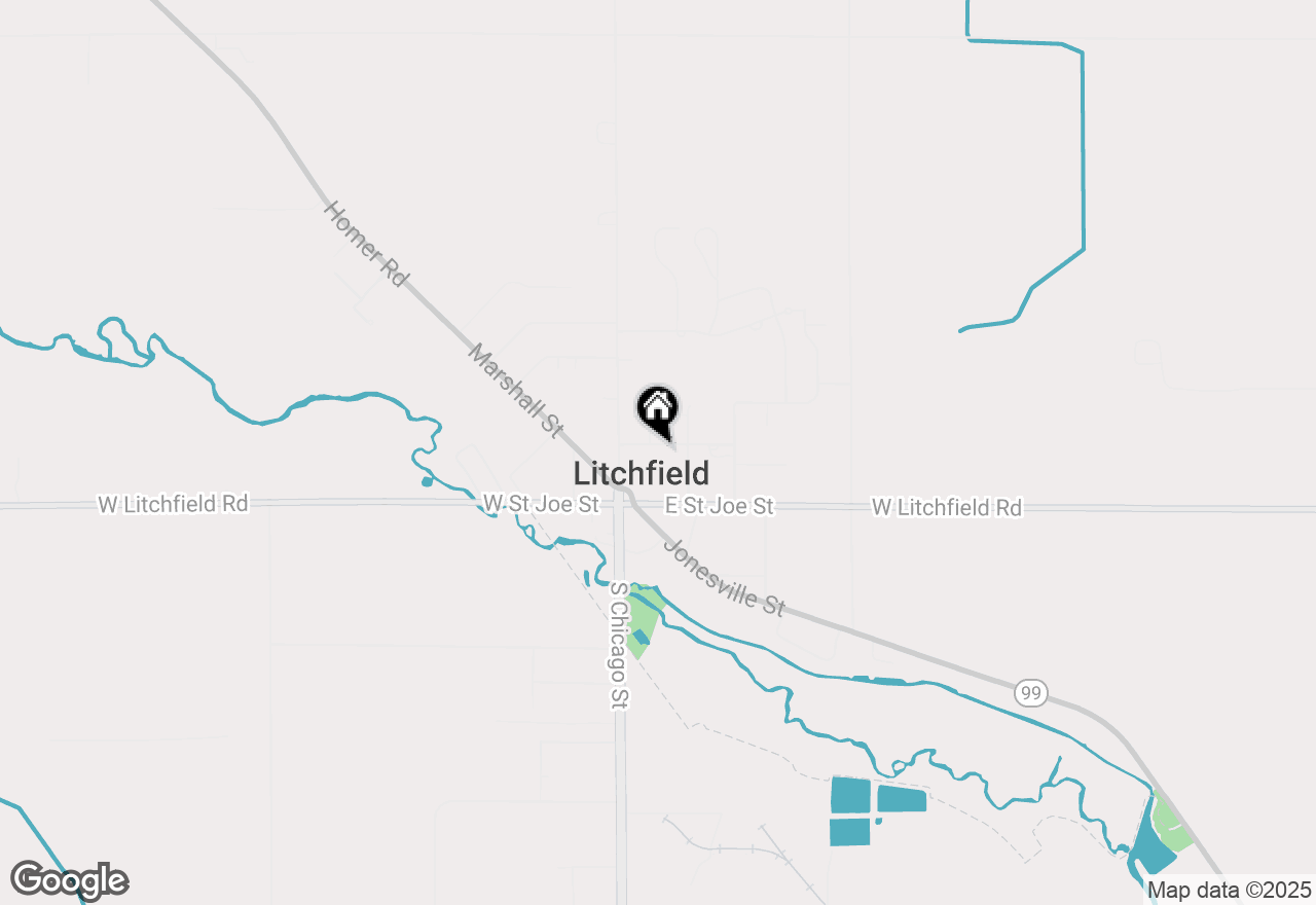 Map of 131 Williams Street, Litchfield, MI 49252