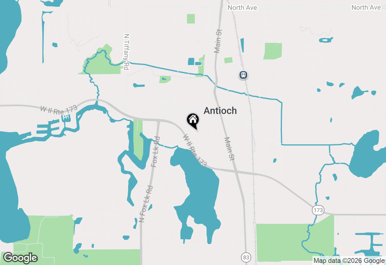 Map of 1026 Spafford Street, Antioch, IL 60002