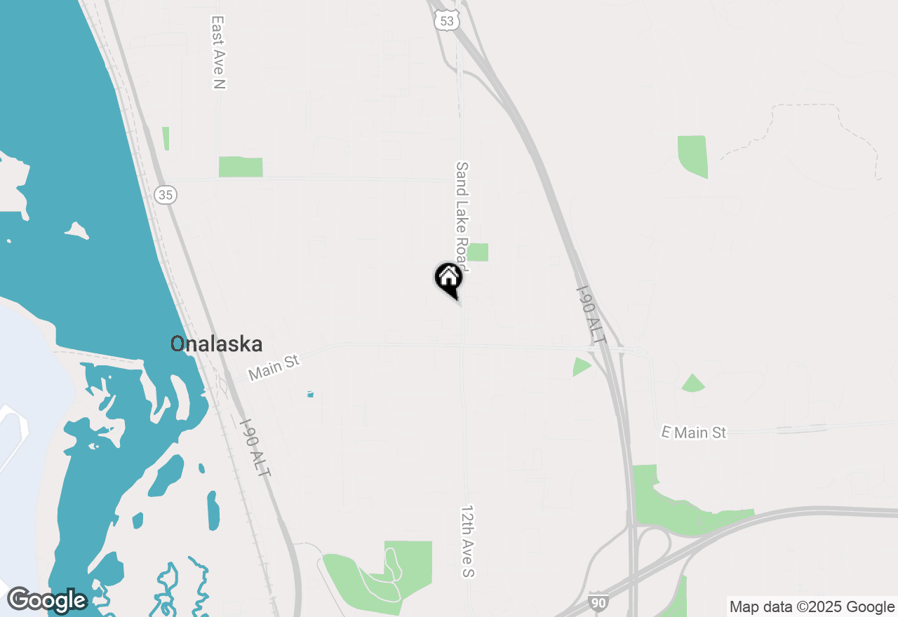 Map of 201 Sand Lake Rd, Onalaska, WI 54650