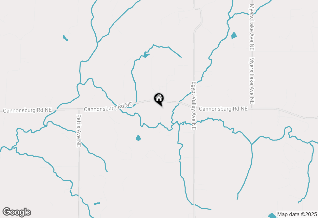 Map of 6160 Cannonsburg Road Ne, Belmont, MI 49306