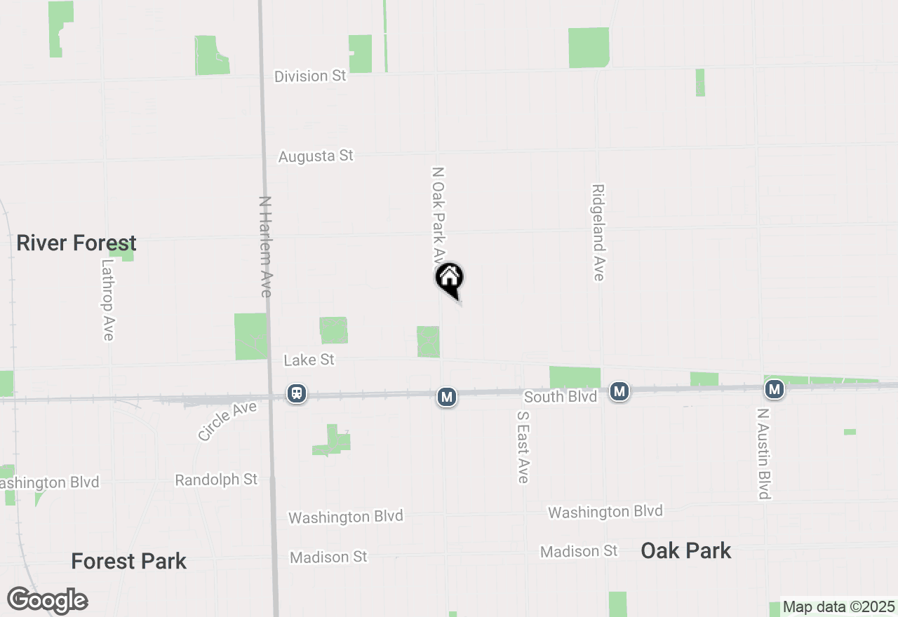 Map of 212 N Oak Park Avenue #2EE, Oak Park, IL 60302