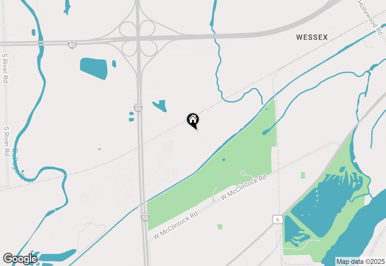 Map of 22405 S Cedar Drive, Channahon, IL 60410