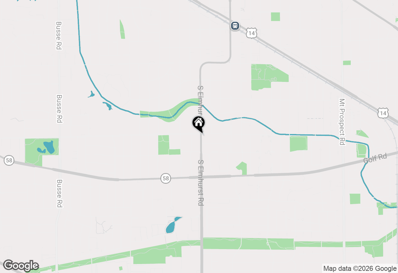 Map of 301 W Lonnquist Boulevard, Mount Prospect, IL 60056