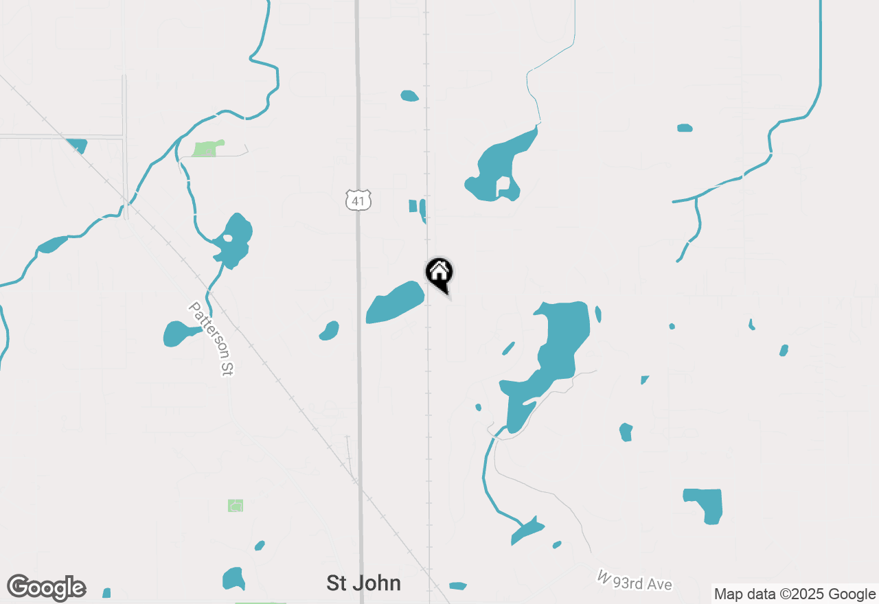 Map of 10737 Gleneagle Place, St. John, IN 46373