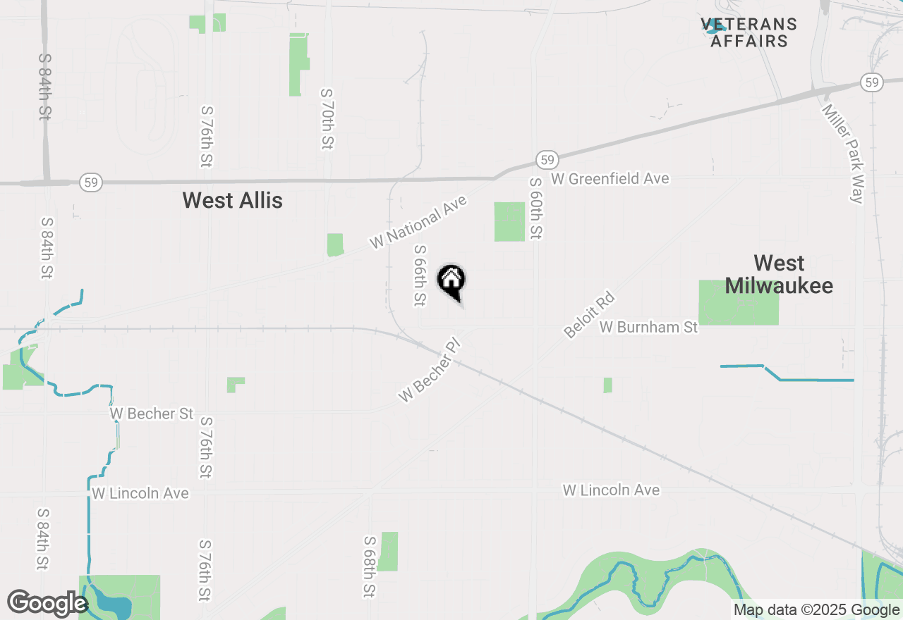 Map of 1801 S 64th St, West Allis, WI 53214