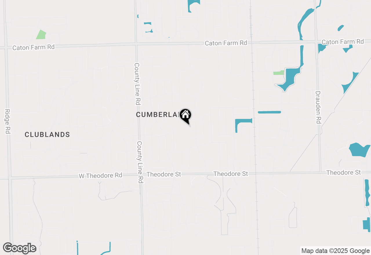 Map of 1902 Overland Drive, Plainfield, IL 60586