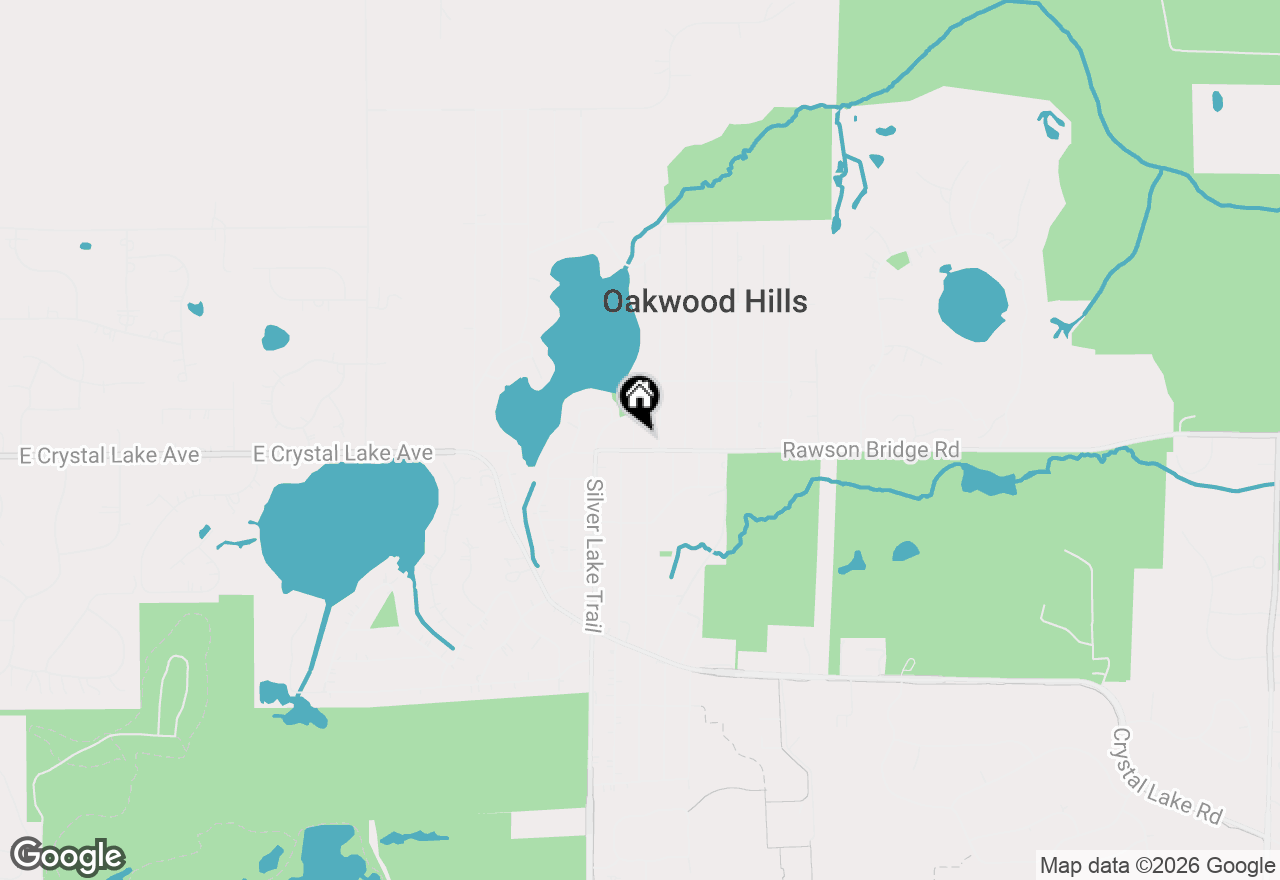 Map of 5 Echo Hill Road, Oakwood Hills, IL 60013