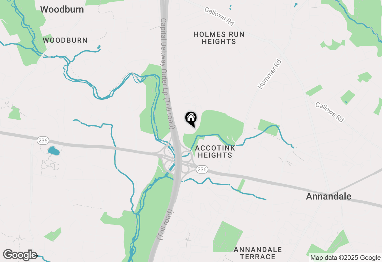 Map of 3957 Hancock Forest Trail, Annandale, VA 22003