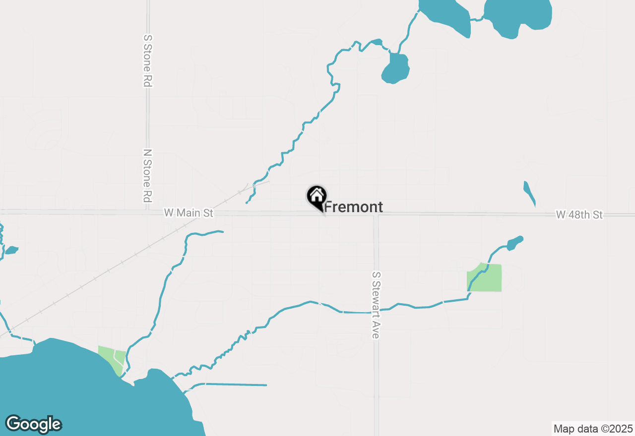 Map of 6 W Main Street, Fremont, MI 49412