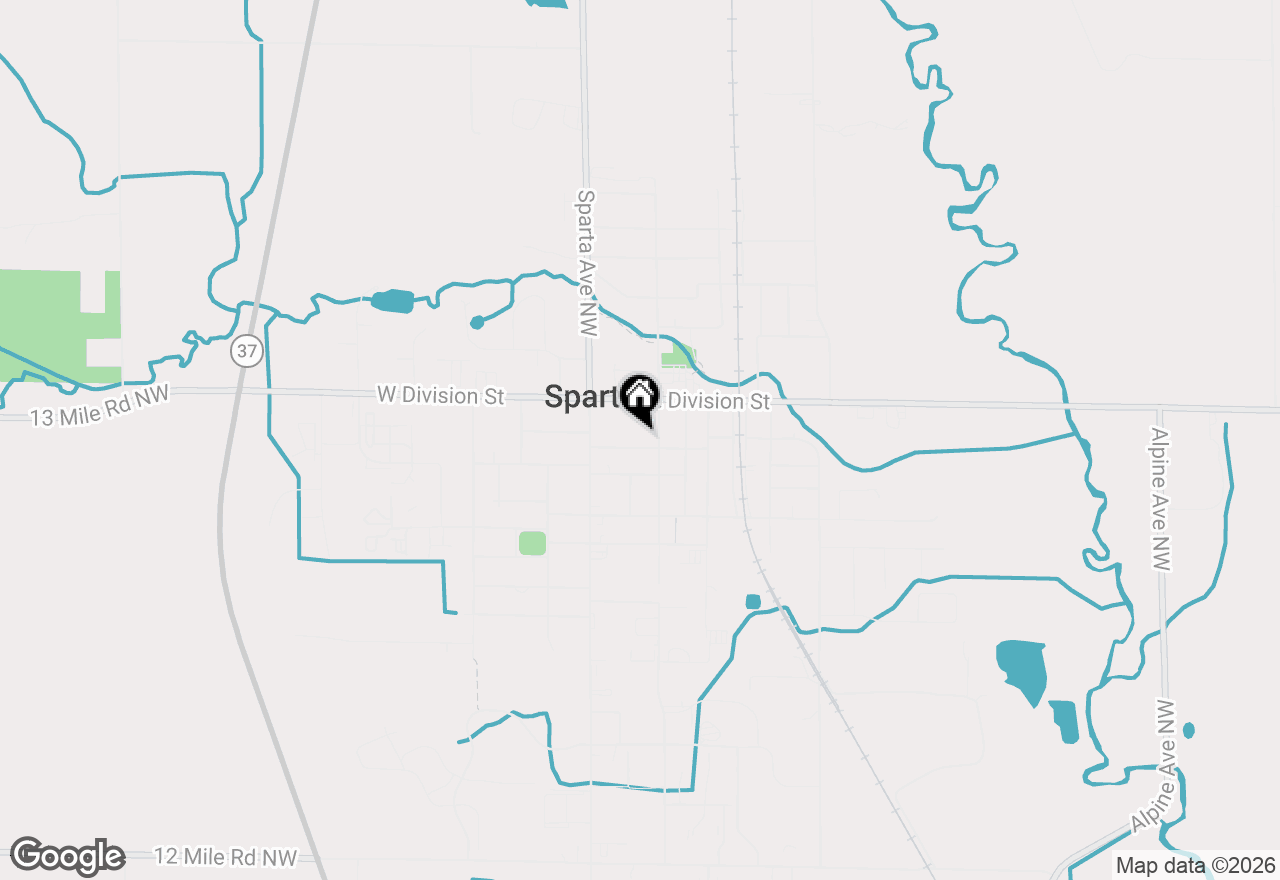 Map of 71 Centennial Street, Sparta, MI 49345