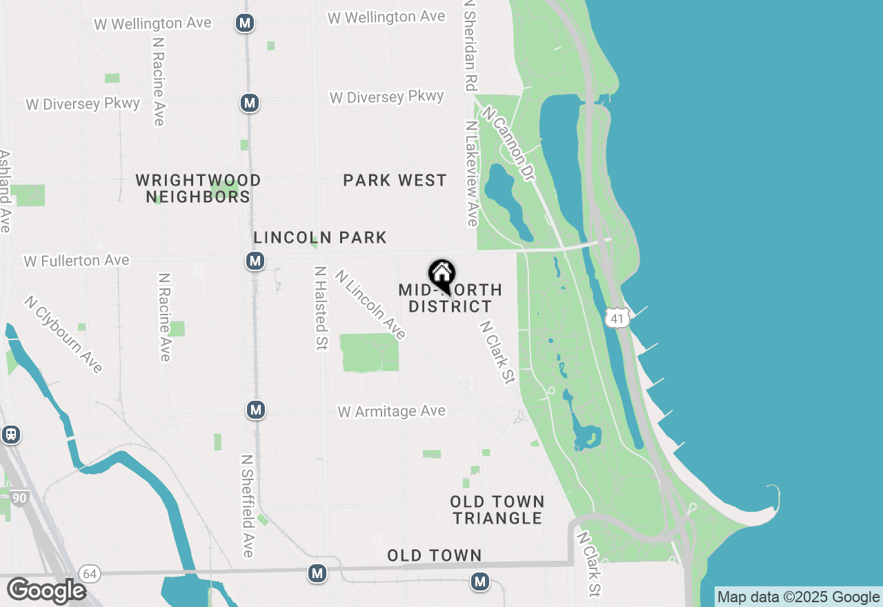 Map of 2243 N Cleveland Avenue, Chicago, IL 60614