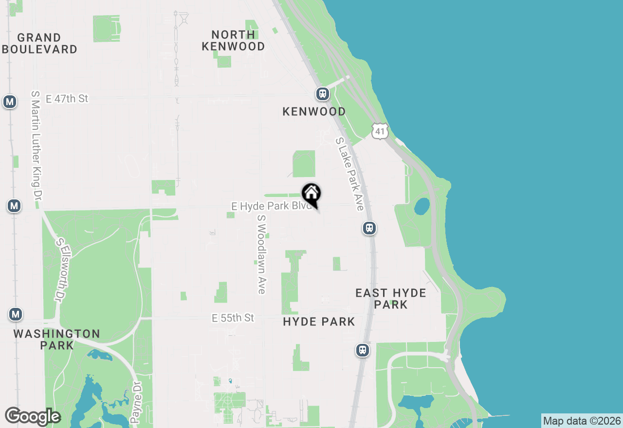 Map of 5114 S Dorchester Avenue, Chicago, IL 60615