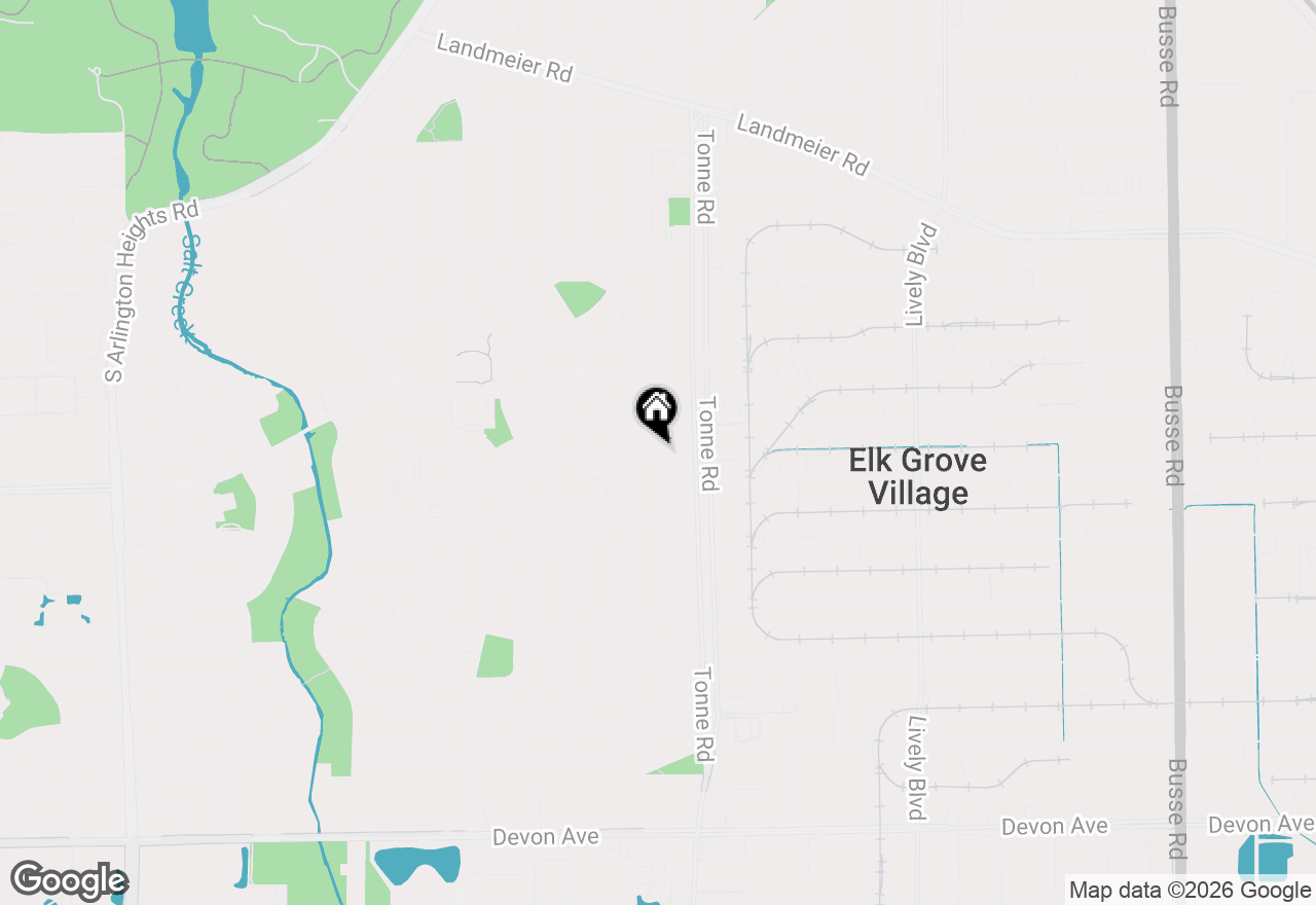 Map of 685 Maple Court, Elk Grove Village, IL 60007