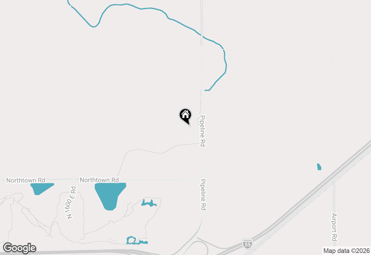 Map of 2409 Sanford Lane, Normal, IL 61761