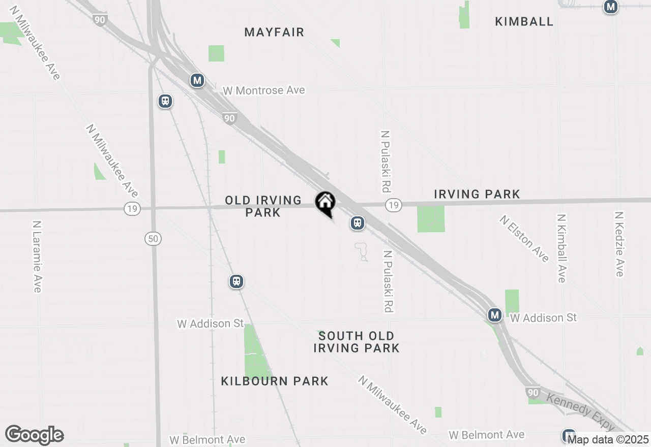 Map of 3920 N Keeler Avenue, Chicago, IL 60641