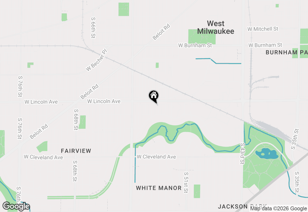 Map of 2322 S 57th St, West Allis, WI 53219