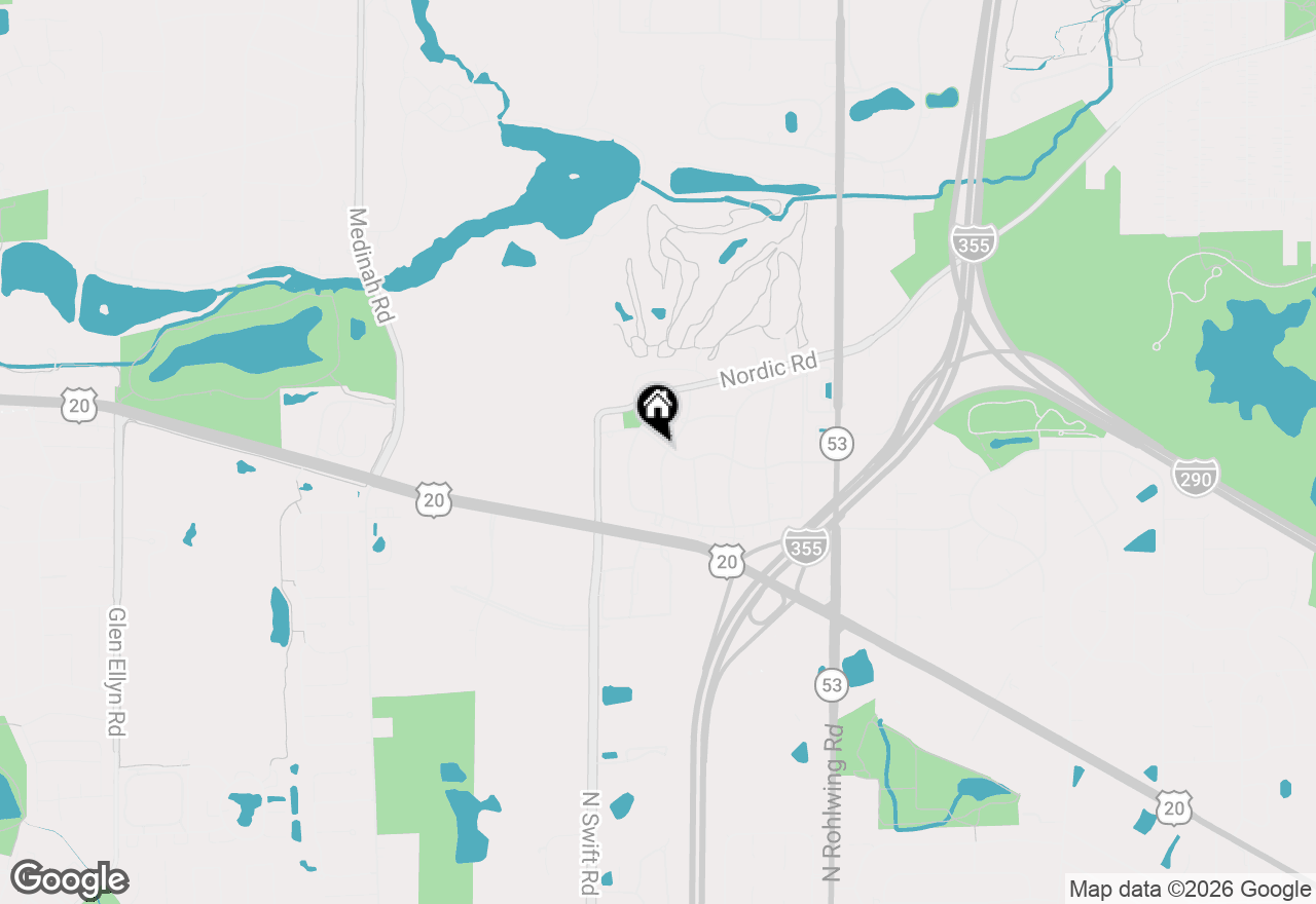 Map of 21W301 Par Lane, Itasca, IL 60143
