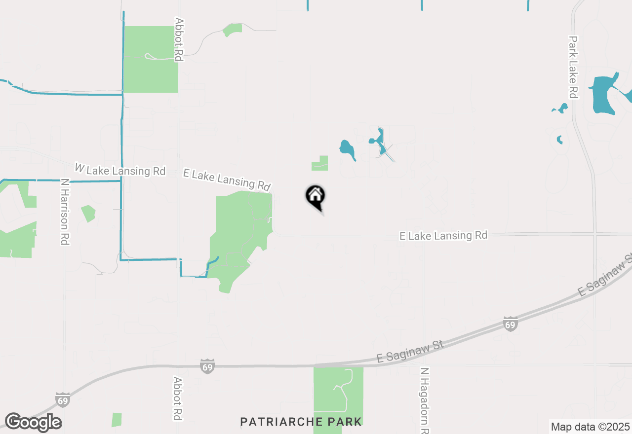 Map of 6046 Porter Avenue, East Lansing, MI 48823