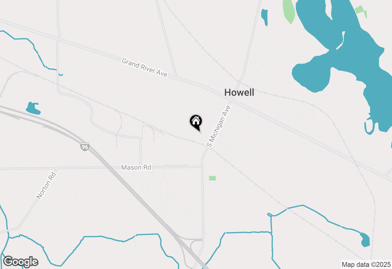 Map of 313 Maple Street, Howell, MI 48843