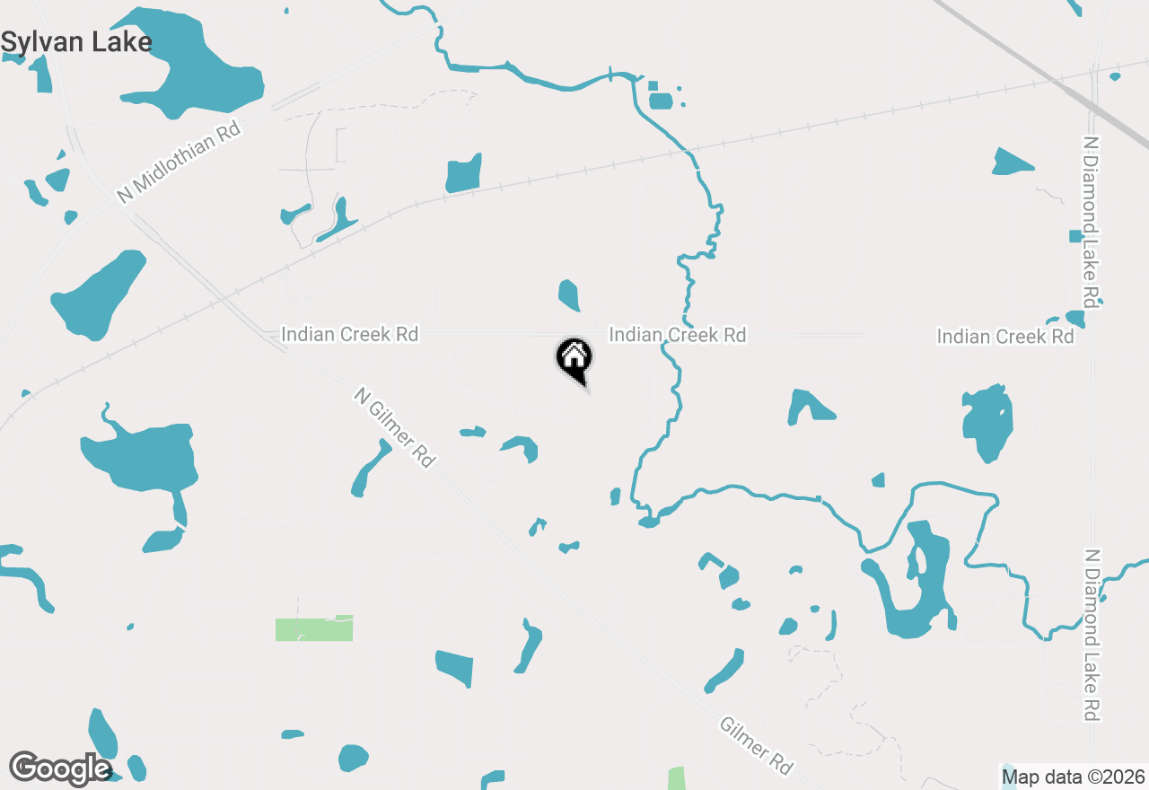 Map of 4 Shenandoah Lane, Hawthorn Woods, IL 60047