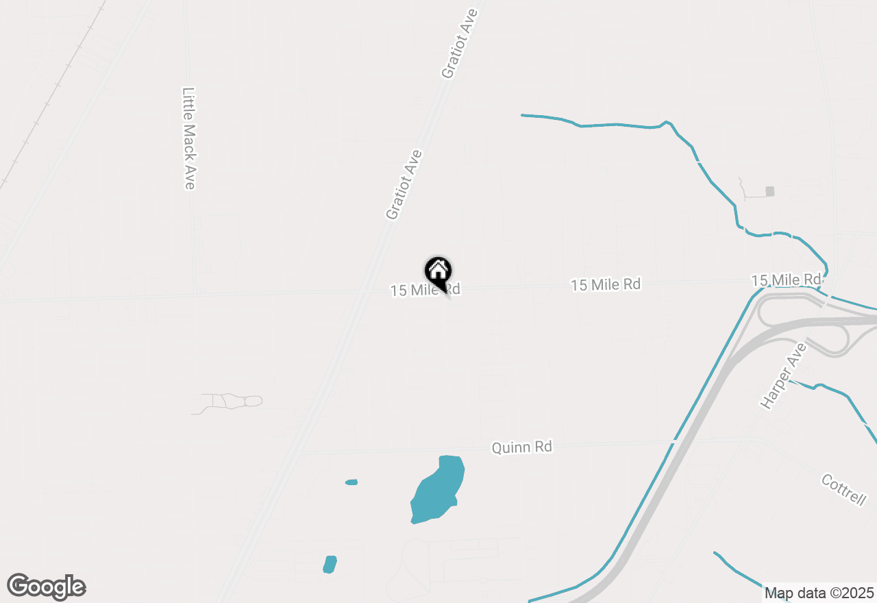 Map of 21911 Sharkey Street, Clinton Township, MI 48035