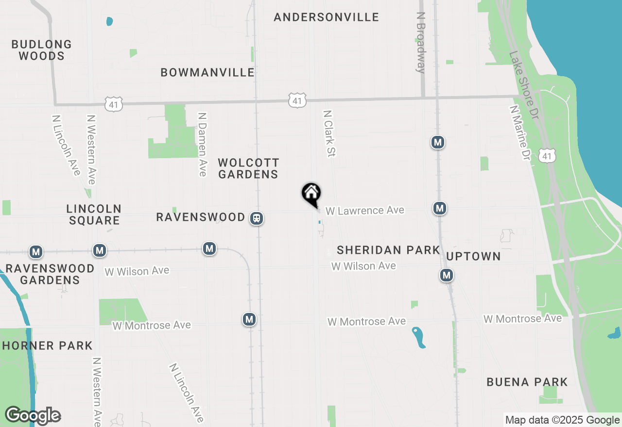 Map of 4758 N Ashland Avenue, Chicago, IL 60640