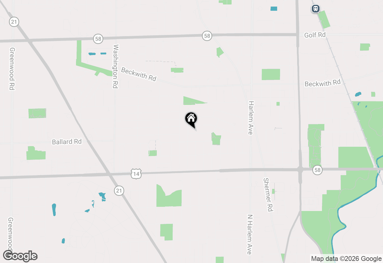 Map of 7528 Churchill Street, Morton Grove, IL 60053