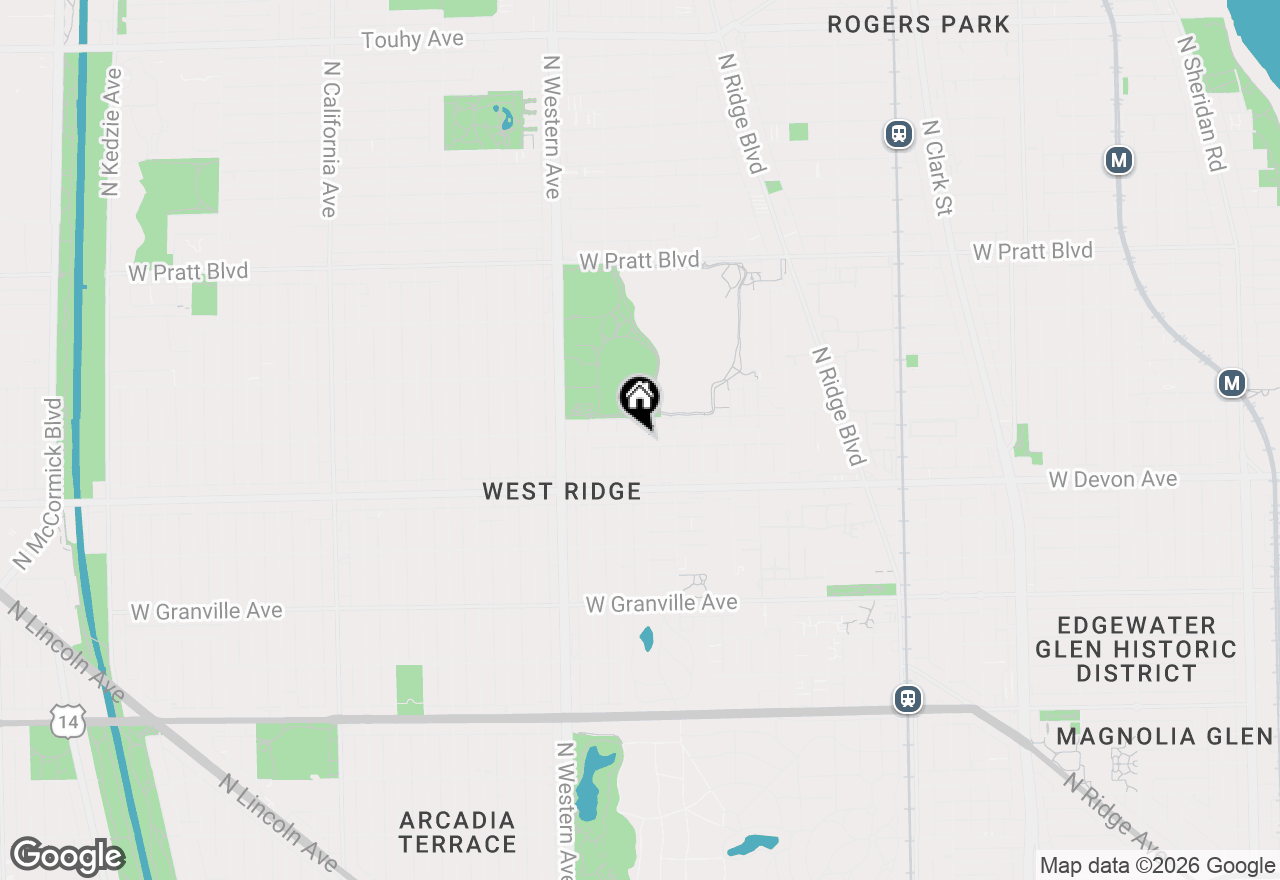 Map of 6450 N Bell Avenue #G, Chicago, IL 60645