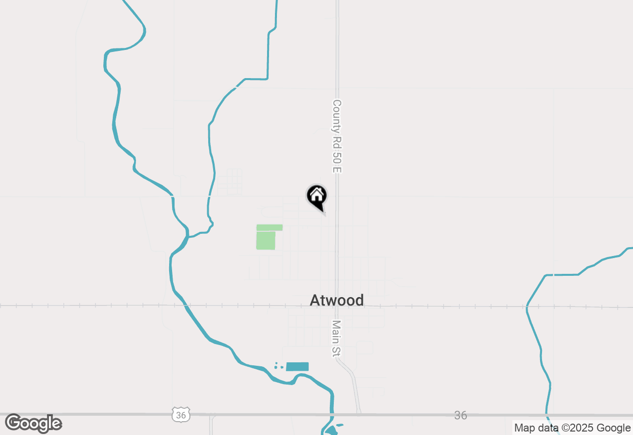 Map of 421 N Illinois Street, Atwood, IL 61913