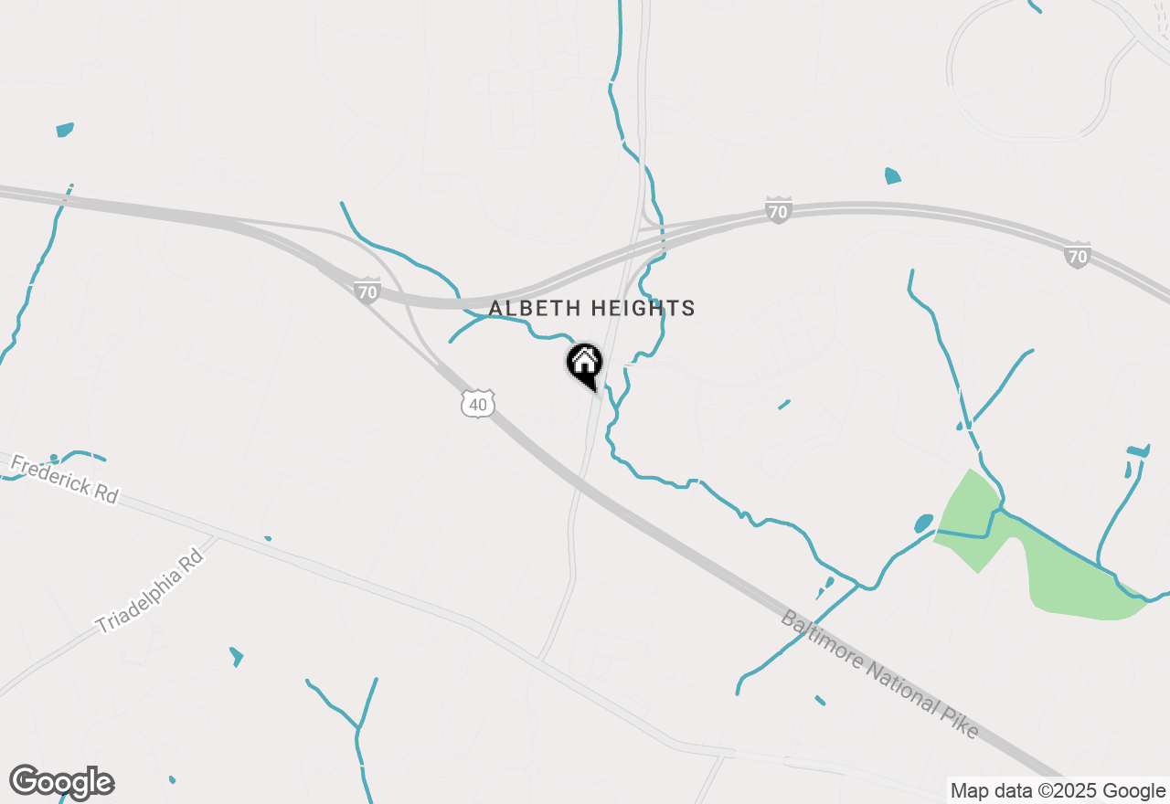 Map of 11558 Kirkleigh Drive, Marriottsville, MD 21104