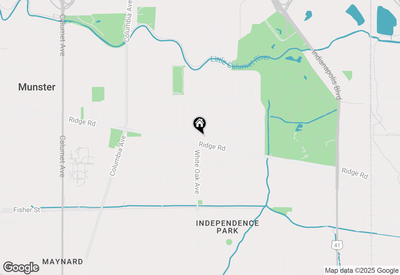 Map of 8505 White Oak Avenue, Munster, IN 46321