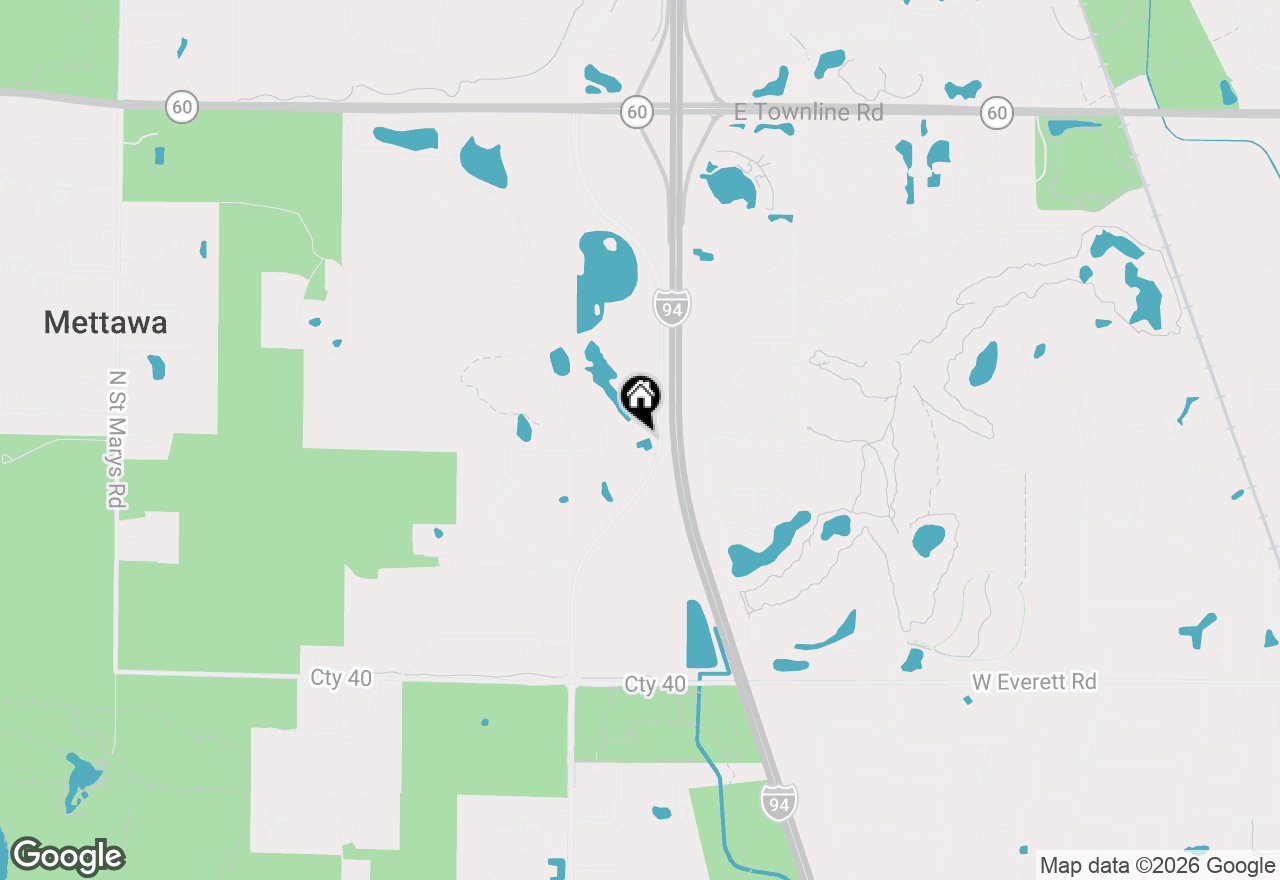 Map of 600 Riverwoods Road, Mettawa, IL 60045