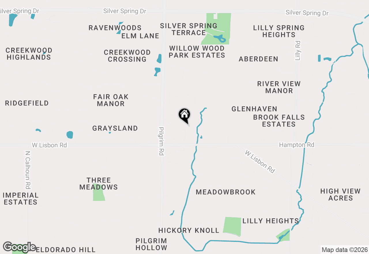 Map of W153N4899 Orchid Cir, Menomonee Falls, WI 53051