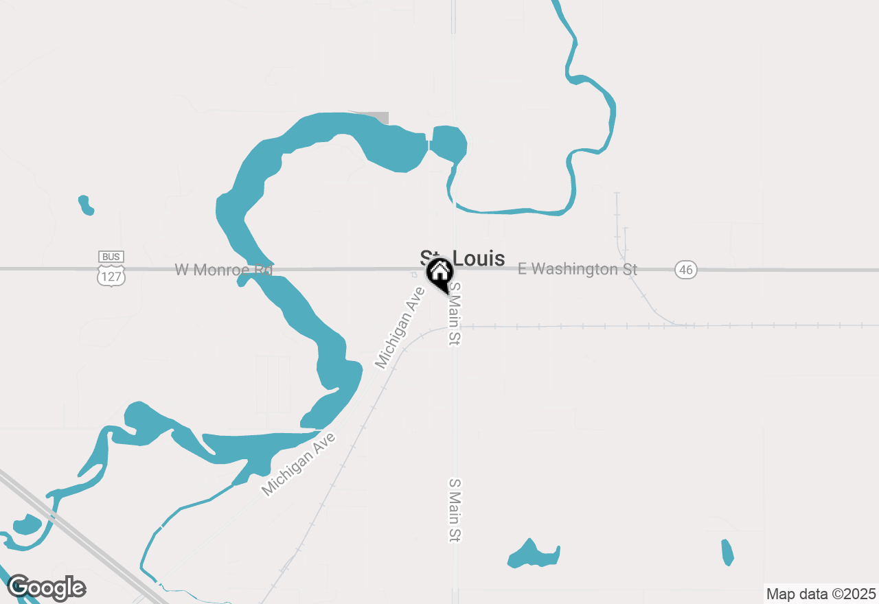 Map of 111 W Tyrell Street, St Louis, MI 48880