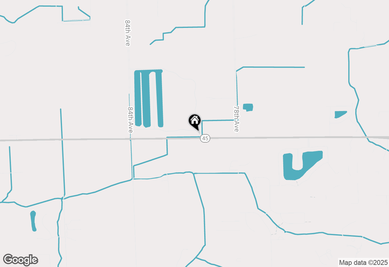 Map of 8036 Placid Waters Drive #126, Allendale, MI 49401