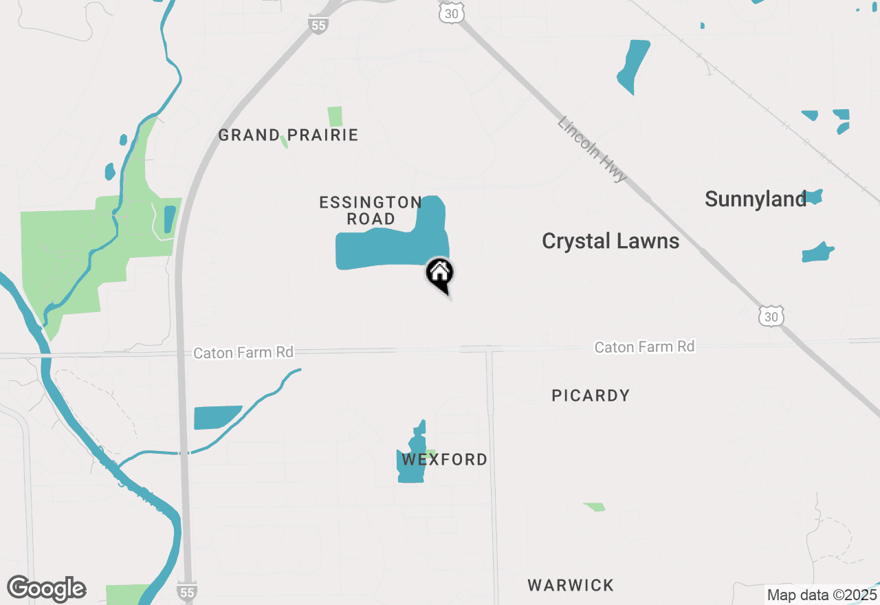 Map of 2419 Cosmic Drive, Joliet, IL 60431