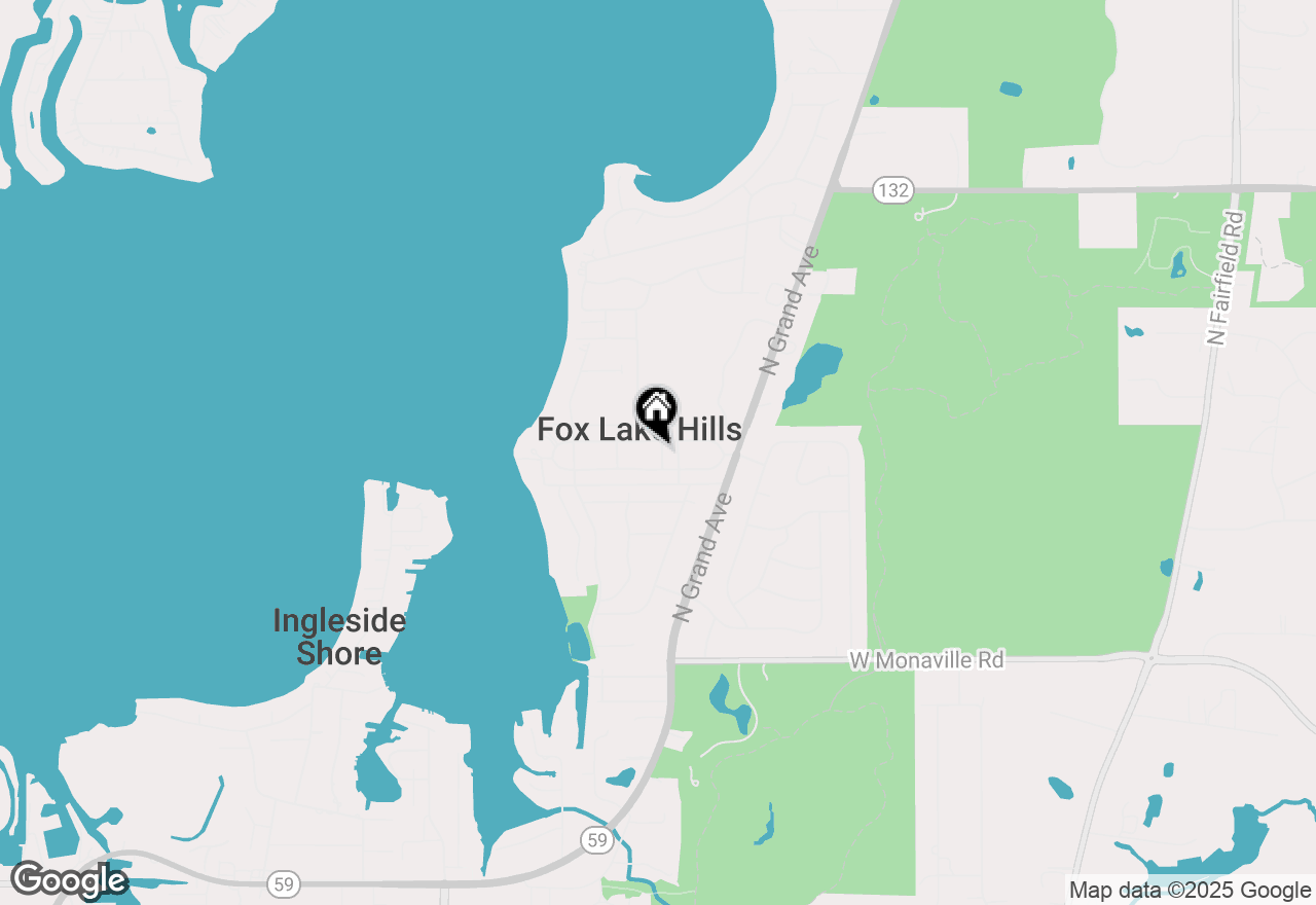 Map of 37446 E Park Lane, Lake Villa, IL 60046