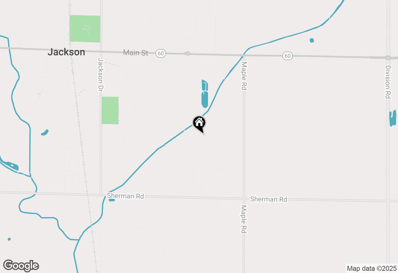 Map of W193N16339 Lea Fon Cir, Jackson, WI 53037