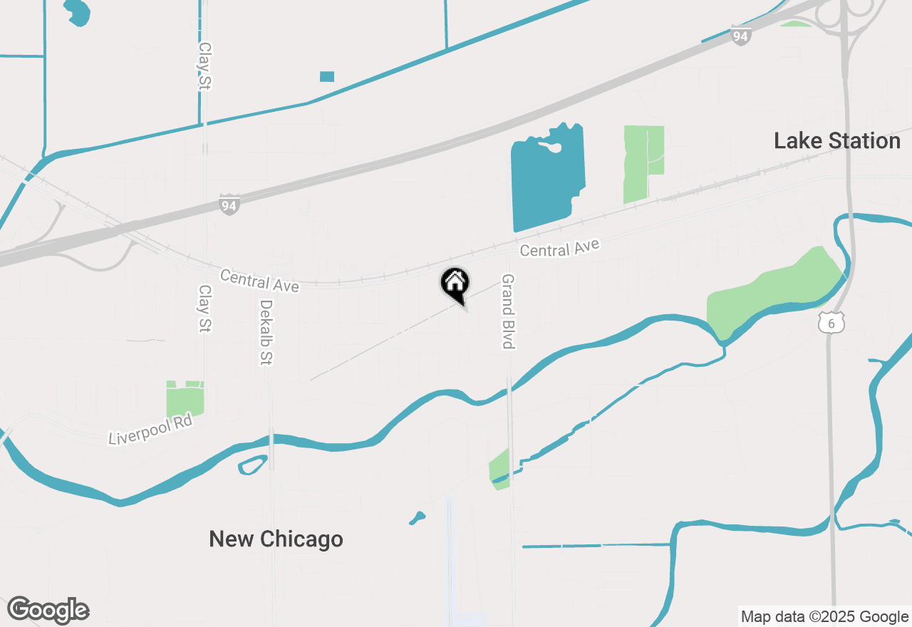Map of 1601 Fairview Avenue, Lake Station, IN 46405