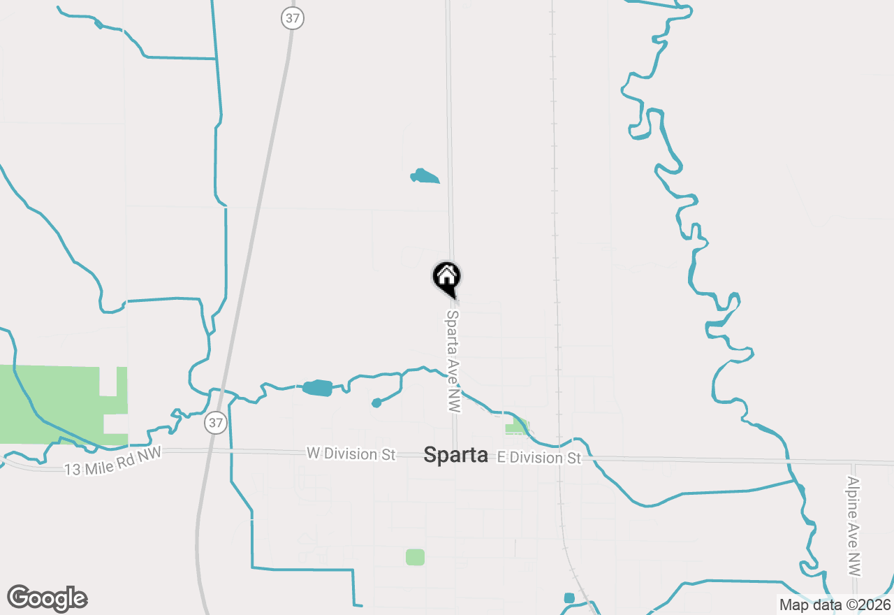 Map of 369 N State Street, Sparta, MI 49345