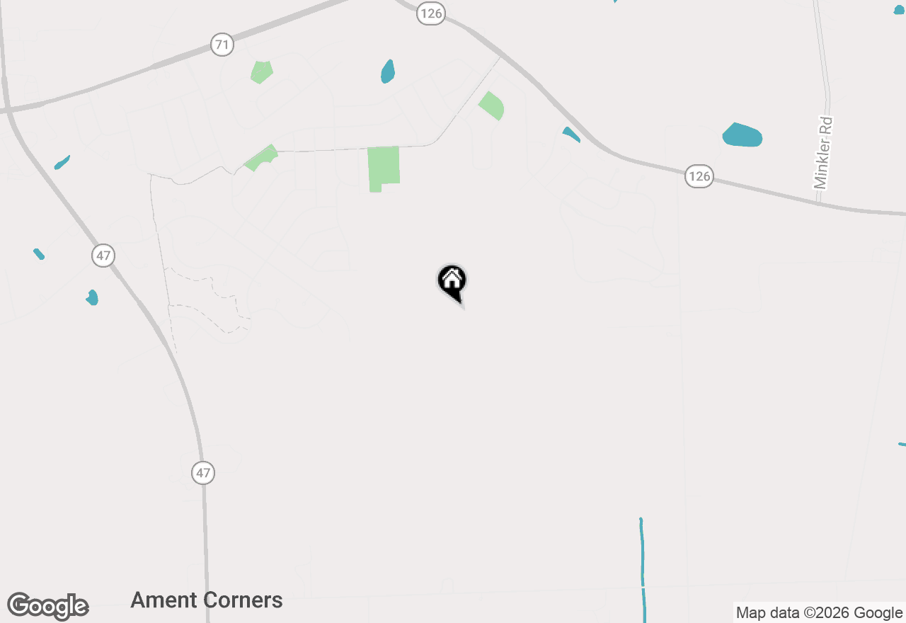 Map of 204 Country Lane, Yorkville, IL 60560